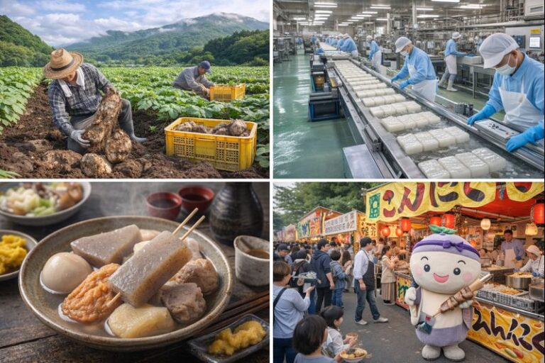 Konnyaku dan Identitas Kuliner Gunma yang Mendunia